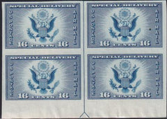 US 771 16¢ Special Delivery Farley Mint Positions No Gum VF Top Or Bot. Arrow Block