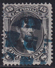 US 98 Early Classics Used Just F Bold Blue Cancel