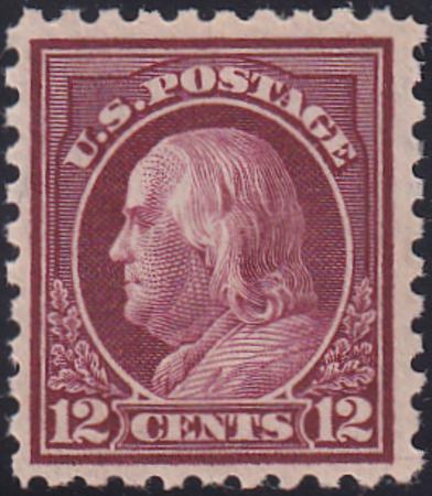 US 425 Washington / Franklin Mint NH F-VF Copy Of PF Cert For Block