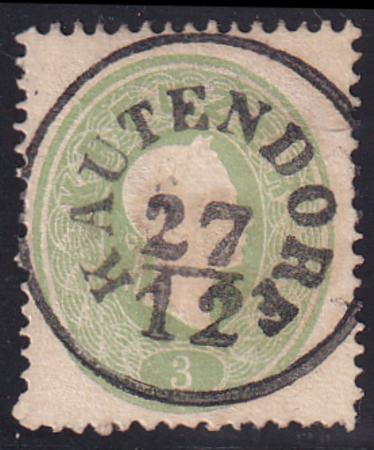 Austria 13 Used VF-XF S-O-N "Klautendorf" Cds.