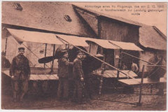 Germany 1916 Early Flight Photocard with Aircraft and Personnel