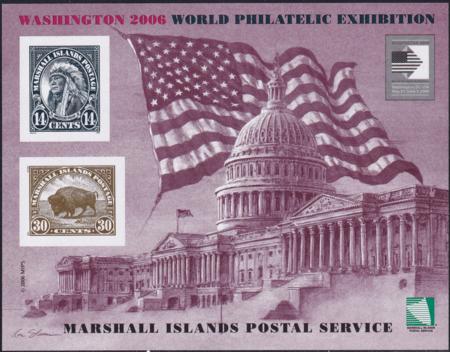 US 882a Trust Territories Marshall Islands NH VF Washington 2006 S/S