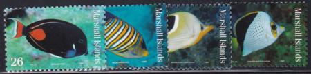 US 893-96 Trust Territories Marshall Islands NH VF Fish Set Of 4