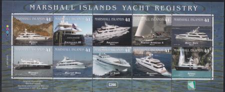 US 902 Trust Territories Marshall Islands NH VF US Yachts M/S