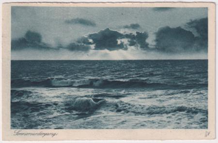 Germany 1922 First Flight Card Westerland - Hamburg