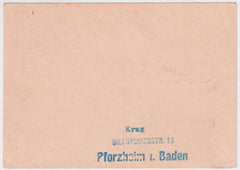 Germany 1926 Karlsruhe - Munich Flight on 15pf Postal Card