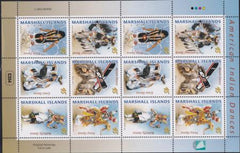 US 1038 Trust Territories Marshall Islands NH VF American Indian Dances Block