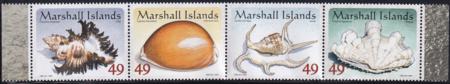 US 1110 Trust Territories Marshall Islands NH VF Seashells Strip