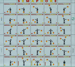 US 1140 Trust Territories Marshall Islands NH VF Semaphore Signals Sheet