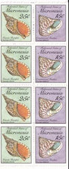 US 88b Trust Territories Micronesia NH VF 15/25-cent Bklt. Pane (1990)