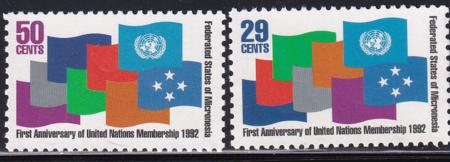 US 152-53 Trust Territories Micronesia NH VF UN Membership