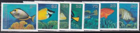 US 156,158,160,162a,164a-b,166-67 Trust Territories Micronesia  NH VF Definitive Set (1994)