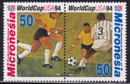 US 196-97 Trust Territories Micronesia NH VF World Cup Soccer