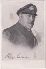 Germany 1930 Zeppelin Flight to Muenster On Eckener Card