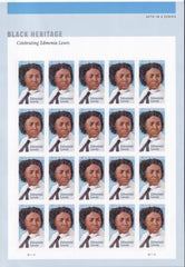 US 5663a Modern Imperf Edmonia Lewis Sheet