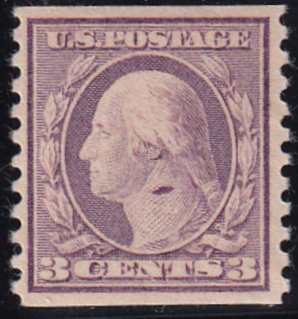 US 493 Washington / Franklin Mint LH VF Large Gash On Neck Late Variety