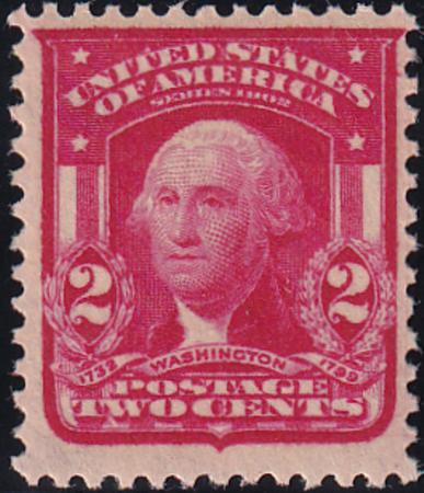 US 319Fi Bureau & Regular Issues Mint NH F-VF Die II Carmine