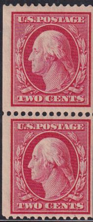 US 386 Washington / Franklin Mint LH/NH F-VF Top Stomp LH