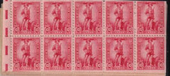 US WS7b War Savings Stamp Mint NH F-VF Exploded Booklet w/15 Spines, Interleaving Staples + Covers. Pristine With Electric EYE