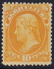 US O5 Officials Mint LH F-VF Pristine OG, Rich Color