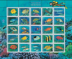 US 227 Trust Territories Micronesia NH VF Native Fish M/S