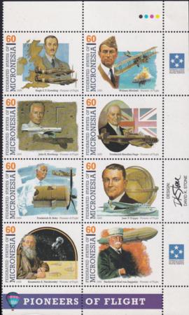 US 233 Trust Territories Micronesia NH VF Pioneers Of Flight