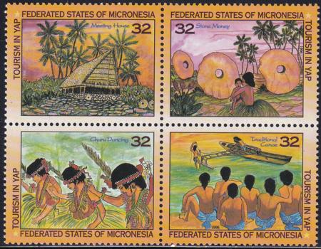 US 239 Trust Territories Micronesia NH VF Tourism In Yap