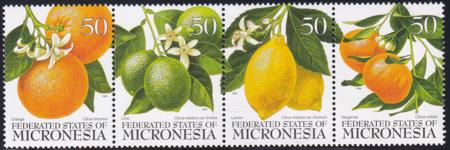 US 248 Trust Territories Micronesia NH VF Citrus Fruits