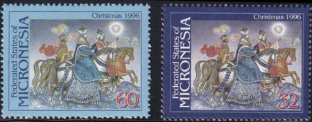 US 251-52 Trust Territories Micronesia NH VF Christmas