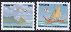 US C47-48 Trust Territories Micronesia Airmail NH VF Aircraft(1992)