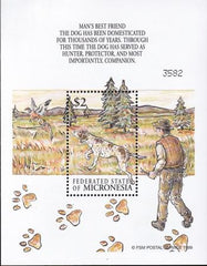 US 410 Trust Territories Micronesia NH VF Dogs S/S