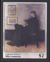 US 564 Trust Territories Micronesia NH VF James McNeill Whistler S/S