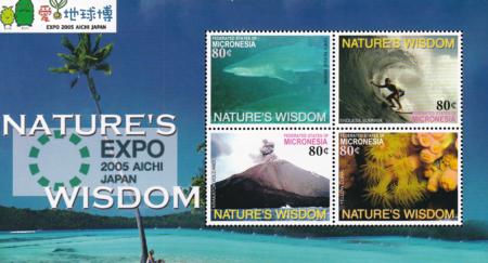 US 651 Trust Territories Micronesia NH VF Jap. Expo-Nature M/S