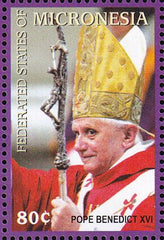 US 667 Trust Territories Micronesia NH VF Pope Benedict XVI Single