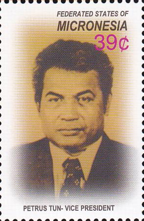 US 691 Trust Territories Micronesia NH VF Vice-Pres. Tun Single