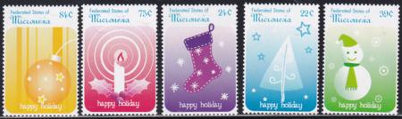 US 716-20 Trust Territories Micronesia NH VF Christmas