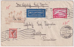 Germany 1932 7th South American. Flight Cover with C35