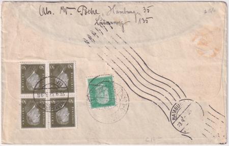 Germany 1932 7th South American. Flight Cover with C35