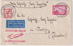 Germany 1932 8th South America Flight  with C35, On Board Cancels