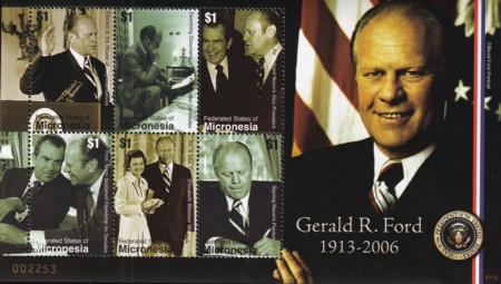 US 747 Trust Territories Micronesia NH VF Gerald Ford M/S