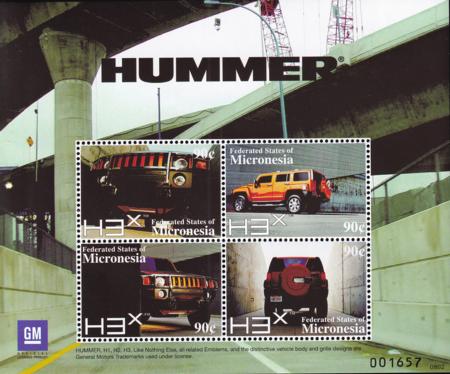 US 768 Trust Territories Micronesia NH VF Hummer M/S