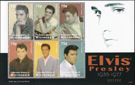 US 771 Trust Territories Micronesia NH VF Elvis M/S