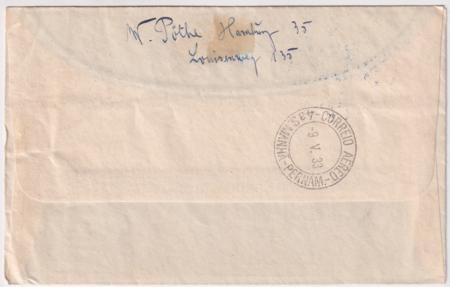 Germany 1933 1st South American Flight Cover