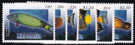 US 817-22 Trust Territories Micronesia NH VF Fish