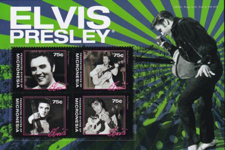 US 908 Trust Territories Micronesia NH VF Elvis Sheet