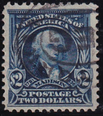 US 312 Bureau & Regular Issues Used VF Deep Shade, Light Cancel, PSE Cert Notes Light Creases + Thin Corner