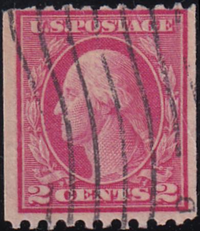 US 449 Washington / Franklin Used F-VF Sharp Corner Crease