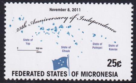US 962 Trust Territories Micronesia NH VF Independence