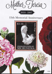 US 976 Trust Territories Micronesia NH VF Mother Theresa S/S