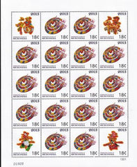 US 1002 Trust Territories Micronesia NH VF Year Of The Snake Sheet